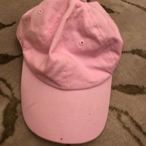 plain pink baseball cap